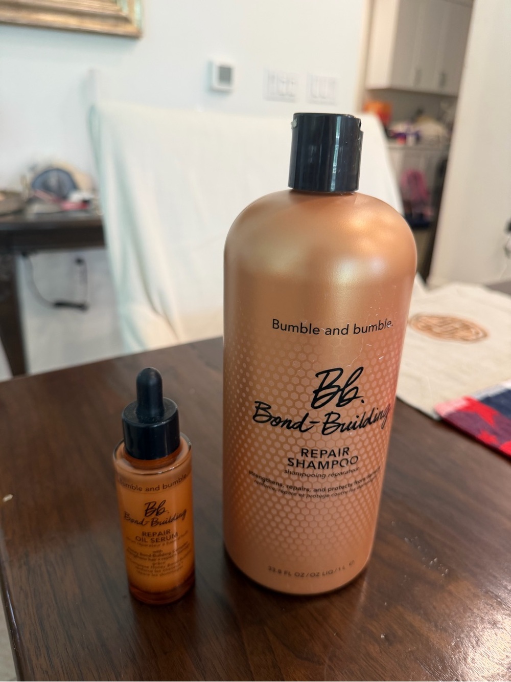 Bumble and bumble Bond-Building Repair Shampoo and pairing Serum !